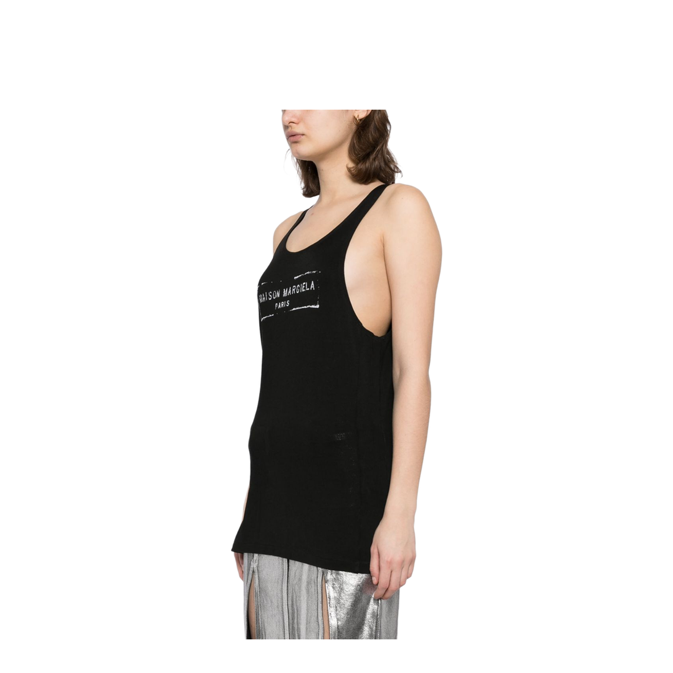 Logo Print Tank Top