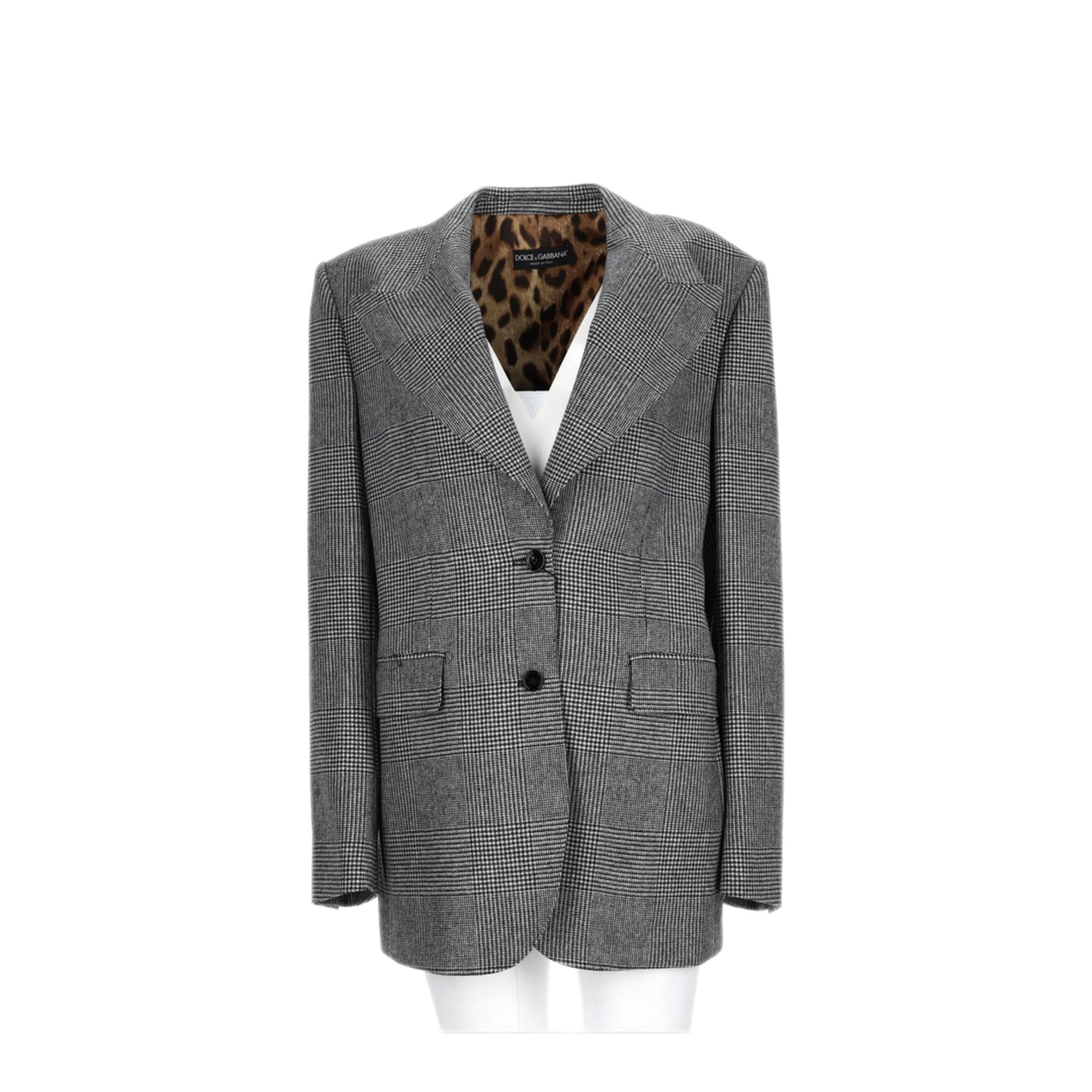 MAYFEYR - Dolce & Gabbana - Multicolour Virgin Wool Cashmere Jacket - F2JCBTFQ2O5S8100