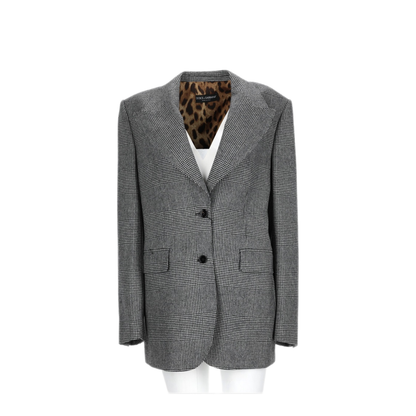 MAYFEYR - Dolce & Gabbana - Multicolour Virgin Wool Cashmere Jacket - F2JCBTFQ2O5S8100