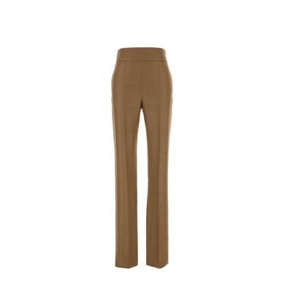 MAYFEYR - Valentino - Camel Silk And Wool Pant - 9B0RB7D7AGP954
