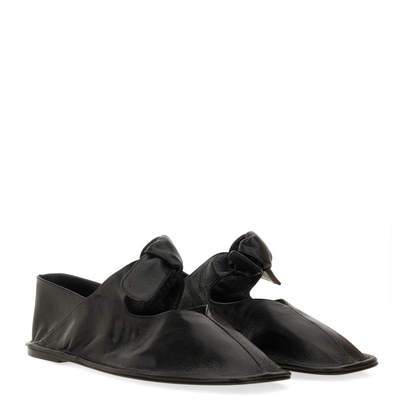 MAYFEYR - Hereu - Ballerina In Pelle - LLSSWFA240011BLACK