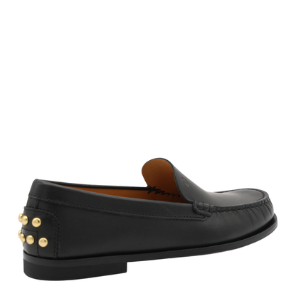 Metal Dots Loafers
