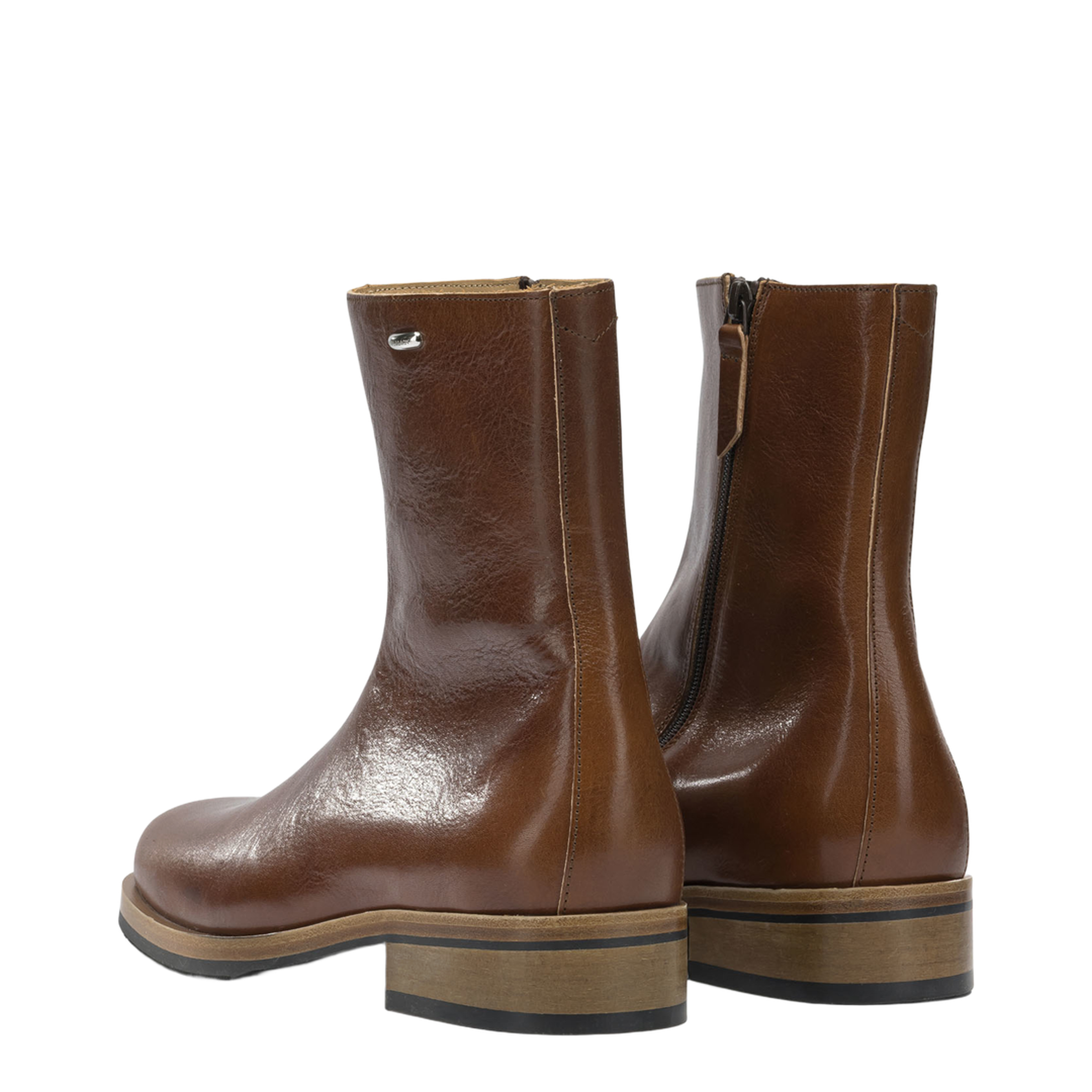 MAYFEYR - Our Legacy - Camion Zippered Boots - A2267CCCASTAGNA