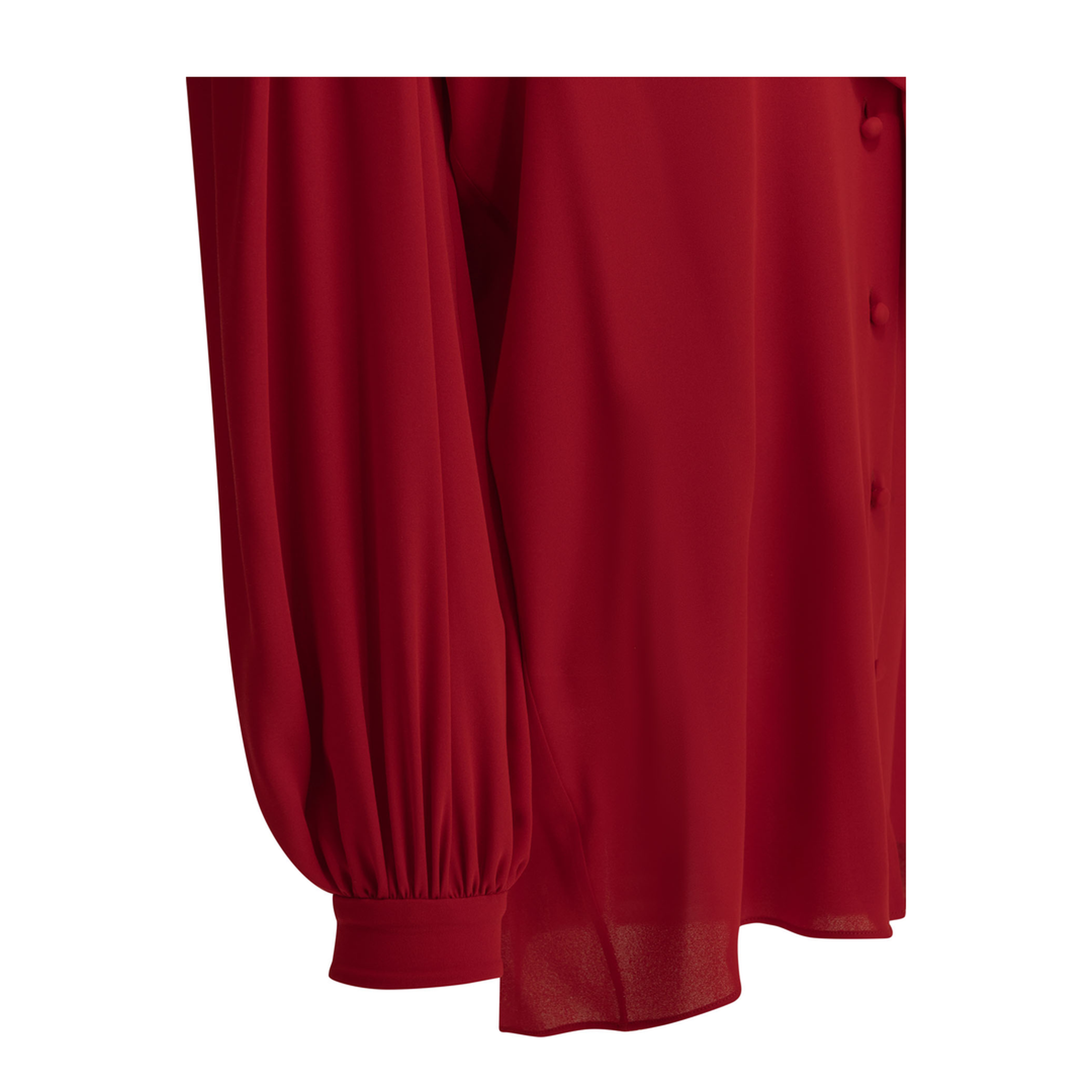 MAYFEYR - Valentino - Silk Georgette Blouse - 9B3AB8K01MHR9M