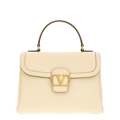 Large 9to5 Shoulder Bag in Butter Color