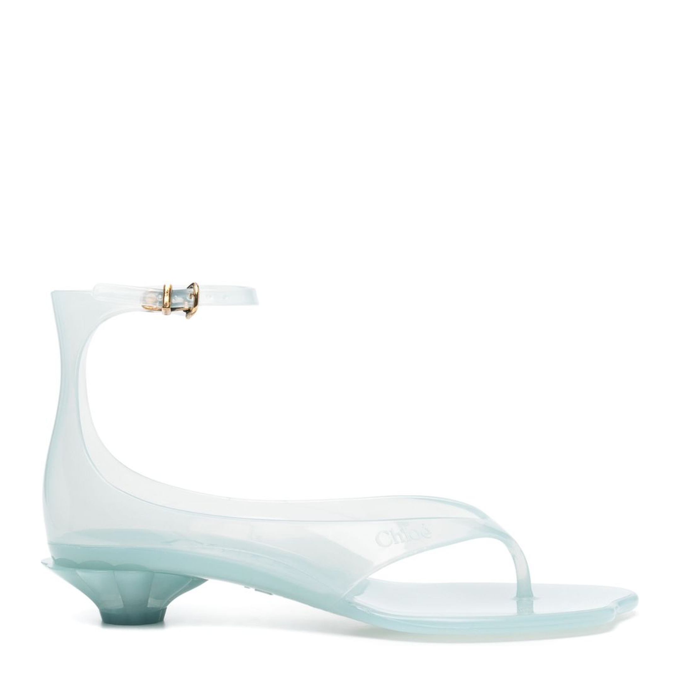 MAYFEYR - Chloè - Sandals Clear Blue - CHC25U09VRQ33B