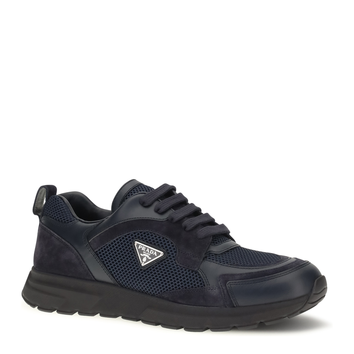 MAYFEYR - Prada - Prax Leather And Fabric Sneakers - 2EE489FG0003ZQDF0008