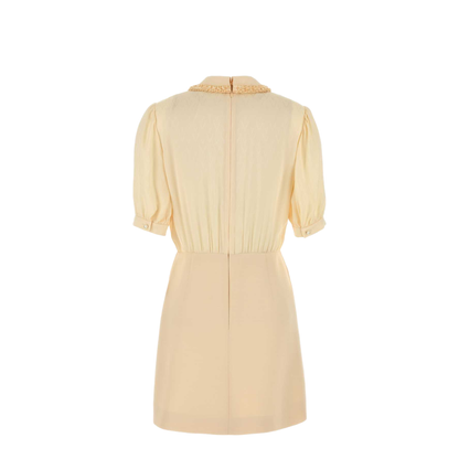 Crepe Couture Short Dress