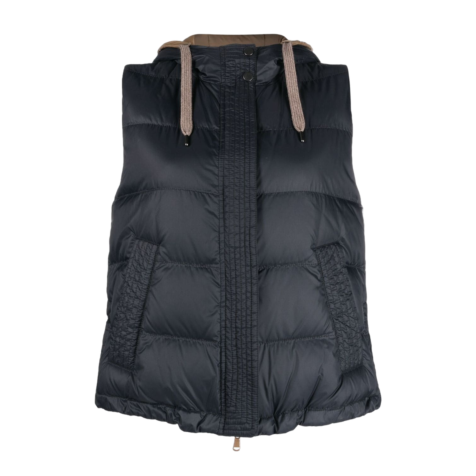 Quilted Hooded Gilet