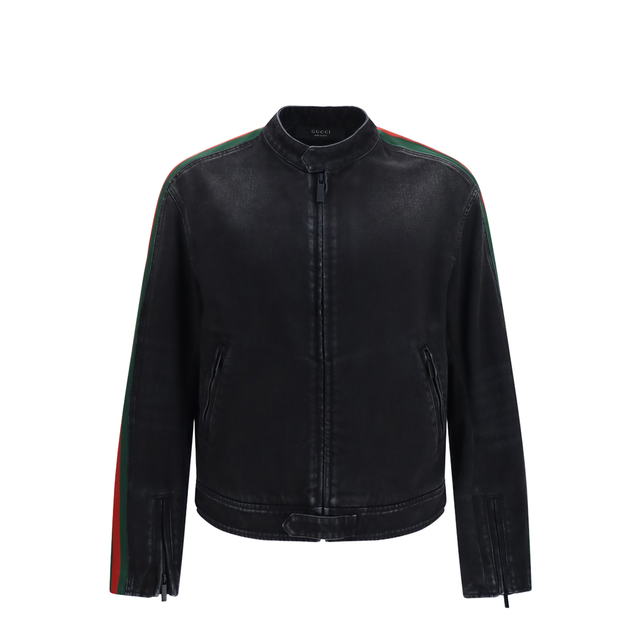 MAYFEYR - Gucci - Cotton Denim Biker Jacket - 872075XDDHQ