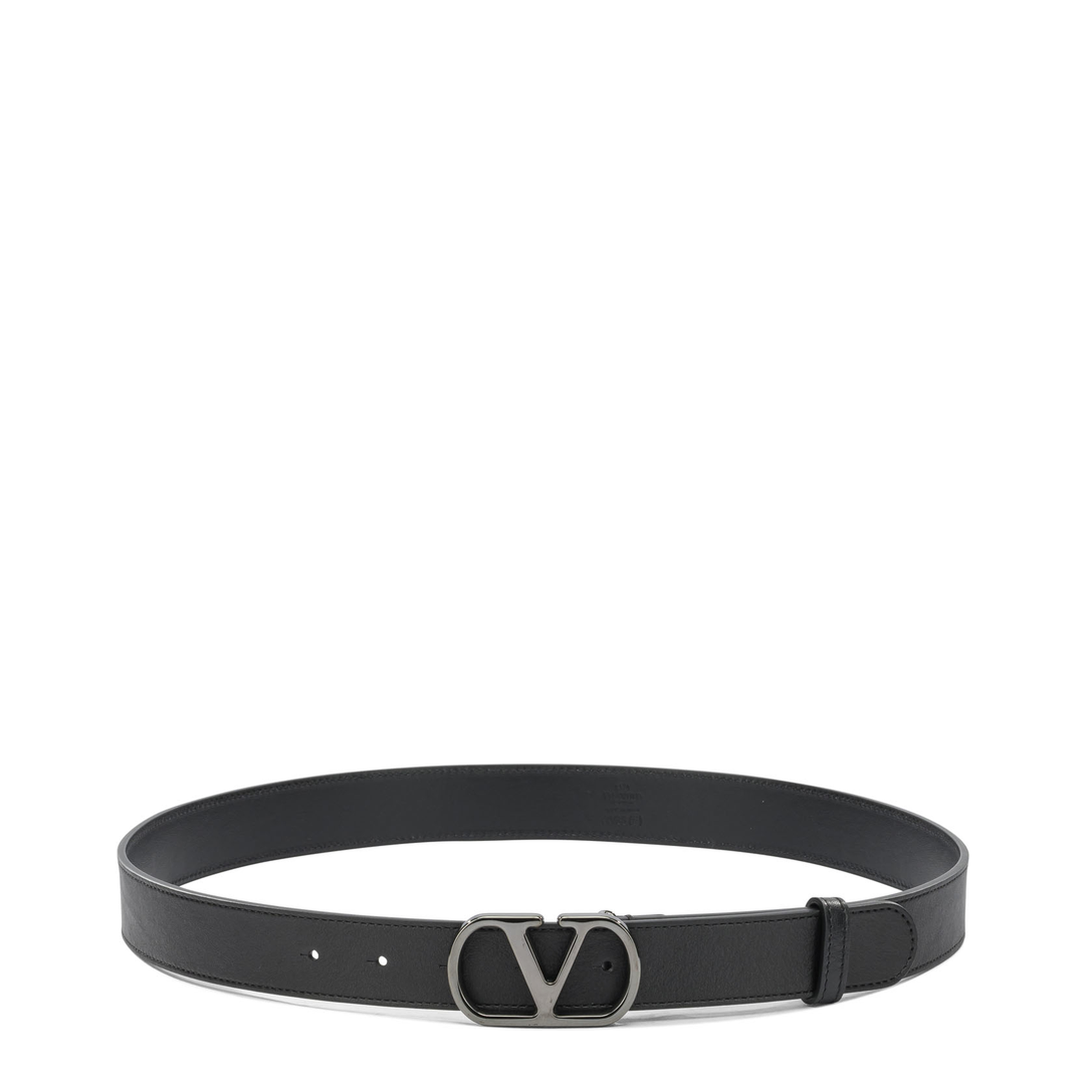 MAYFEYR - Valentino - Vlogo Signature Leather Belt - 9Y2T0SM3BQT0NO