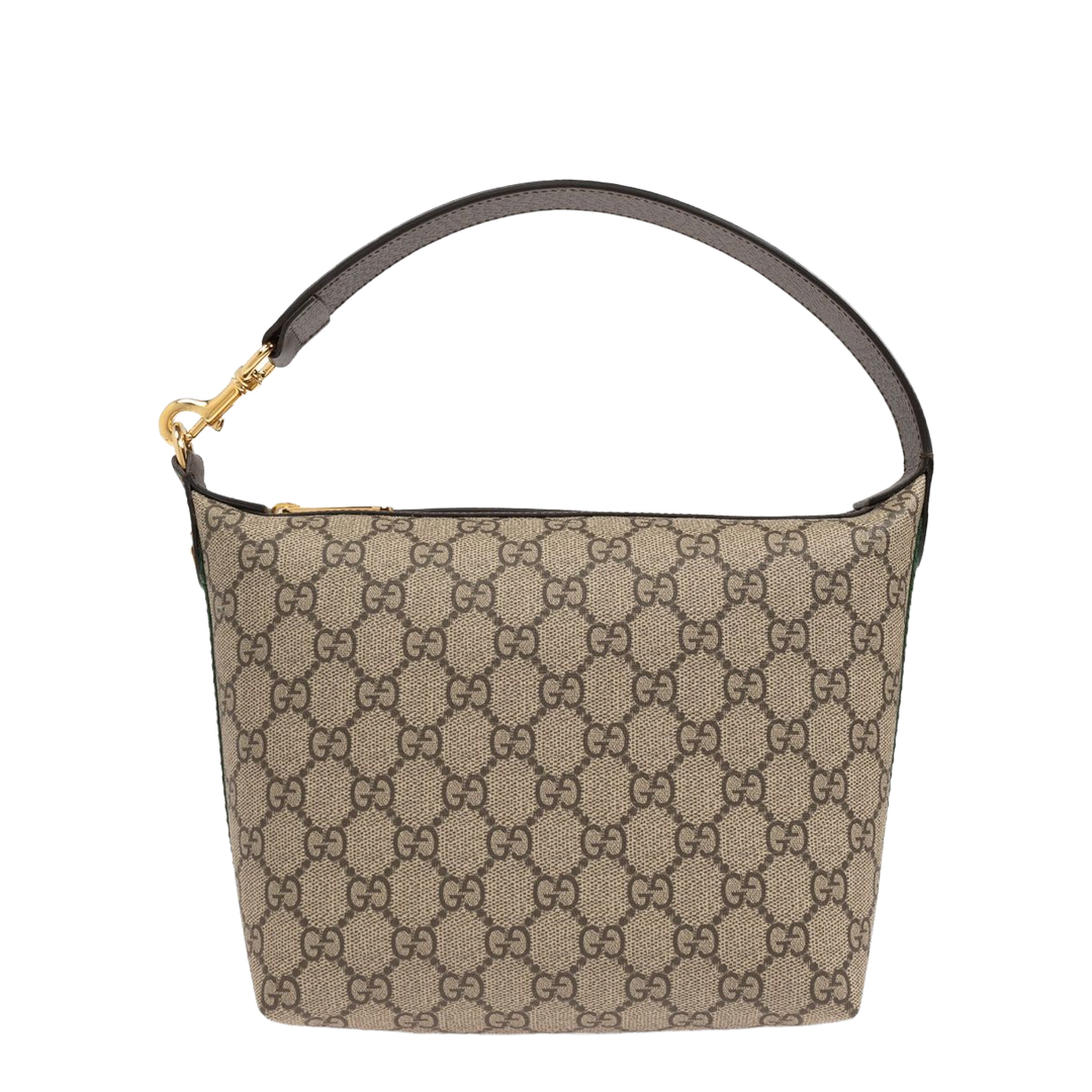 Ophidia Mini Canvas Shoulder Bags - Beige