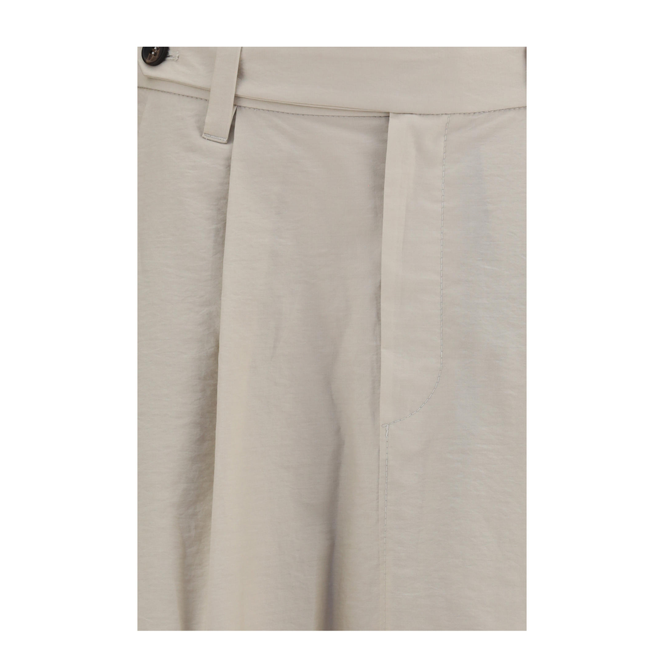 MAYFEYR - Brunello Cucinelli - Cotton Poplin Skirt With Monili Detail - M0F79G3951