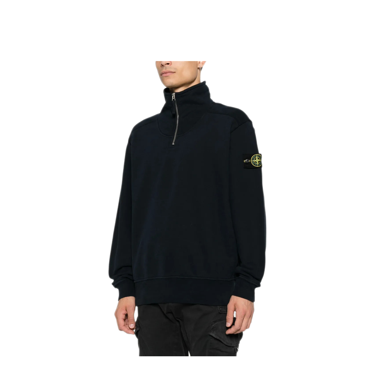 Midnight Blue Cotton Sweatshirt