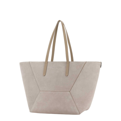 MAYFEYR - Brunello Cucinelli - Dove Grey Shopping Bag - MBDLB2571C8823