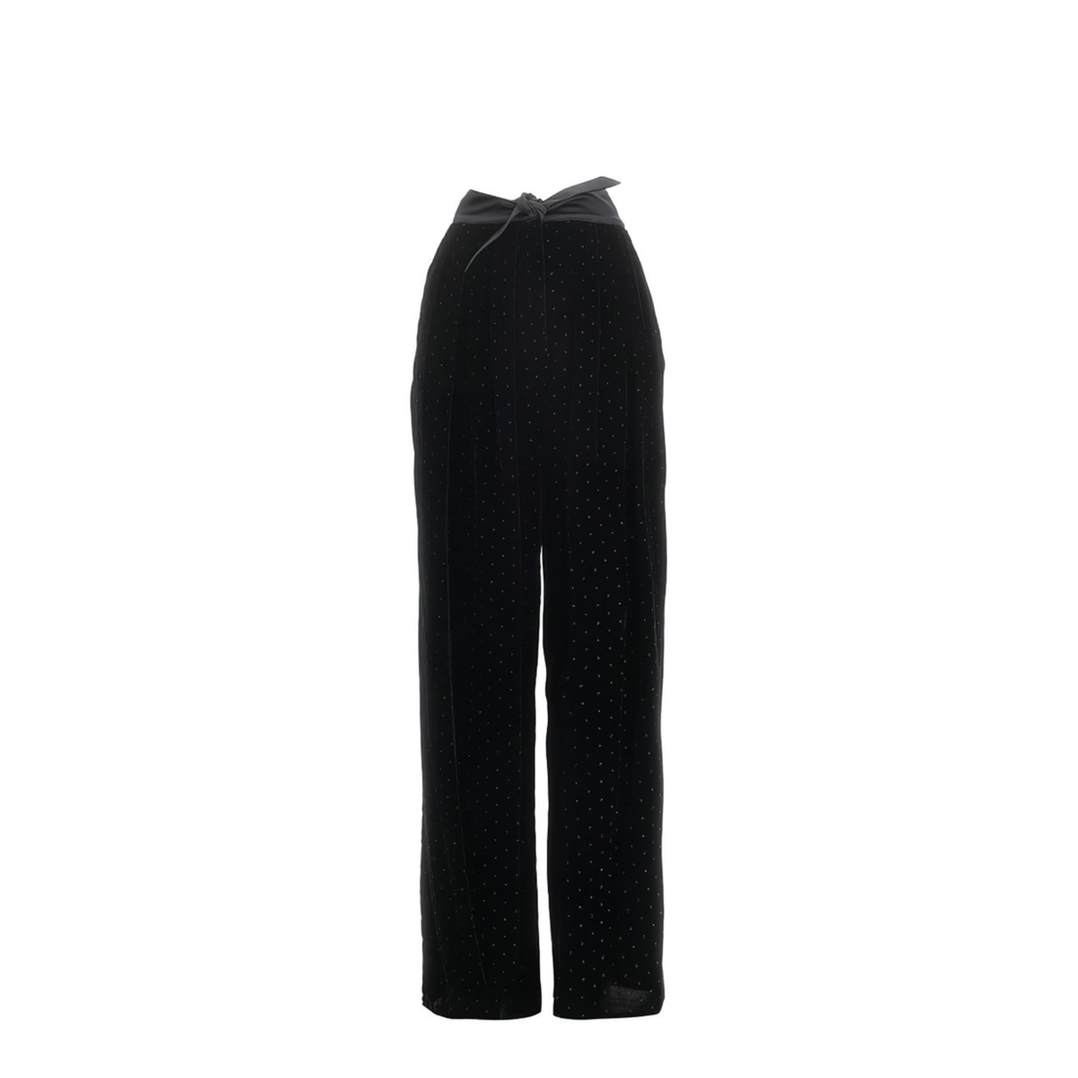 MAYFEYR - Emporio Armani - Black Velvet Trousers - EW004285AF24428FC367