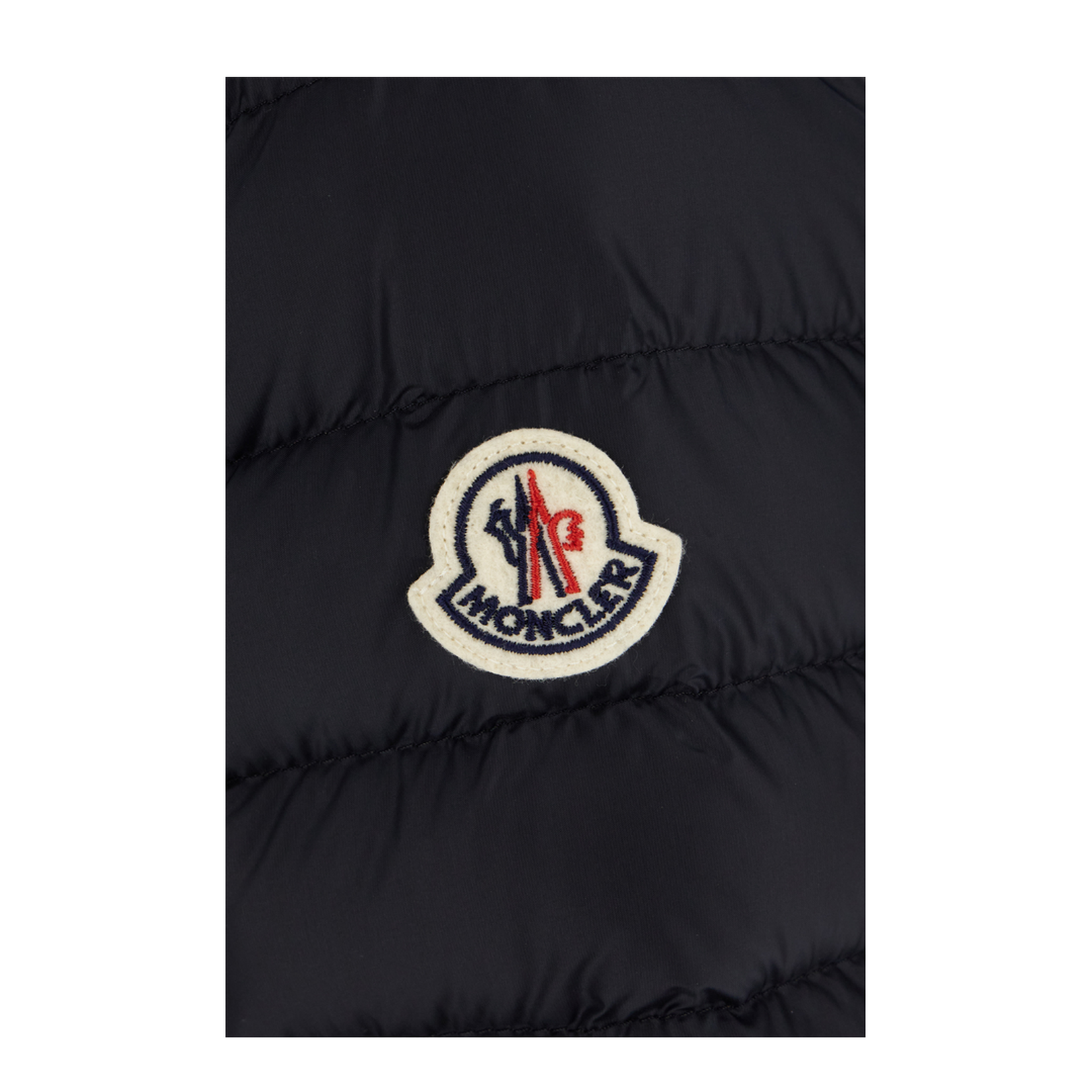 Midnight Blue Nylon Ige Down Jacket