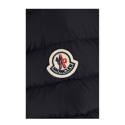 Midnight Blue Nylon Ige Down Jacket