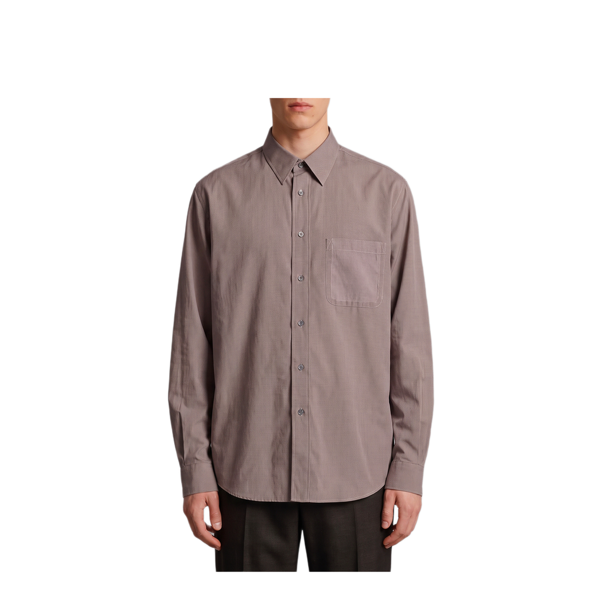MAYFEYR - Maison Margiela - Long Sleeved Cotton Shirt - S50DT0076M35892001F