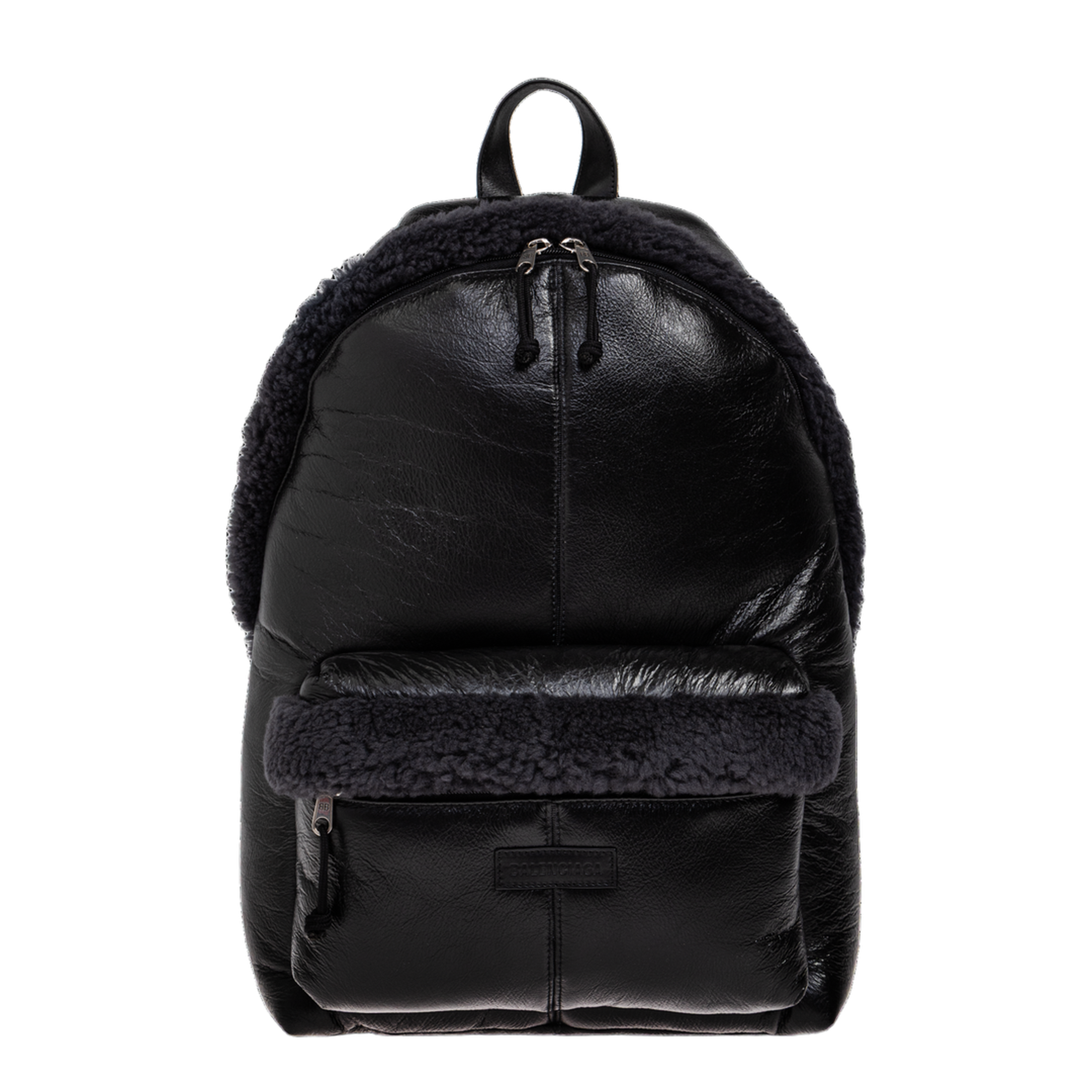 Balenciaga Explorer Puff Leather Backpack