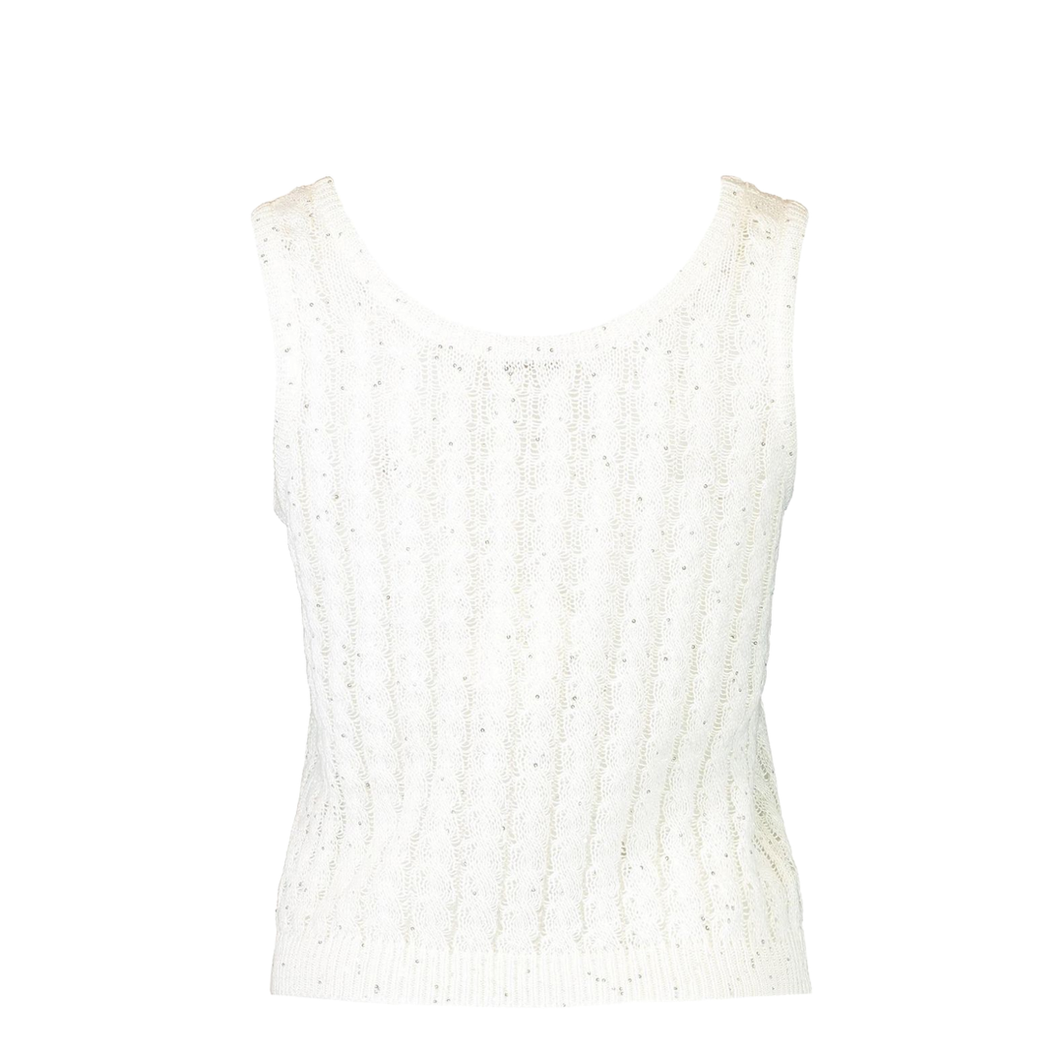 MAYFEYR - Brunello Cucinelli - Top White - MCO559700C159