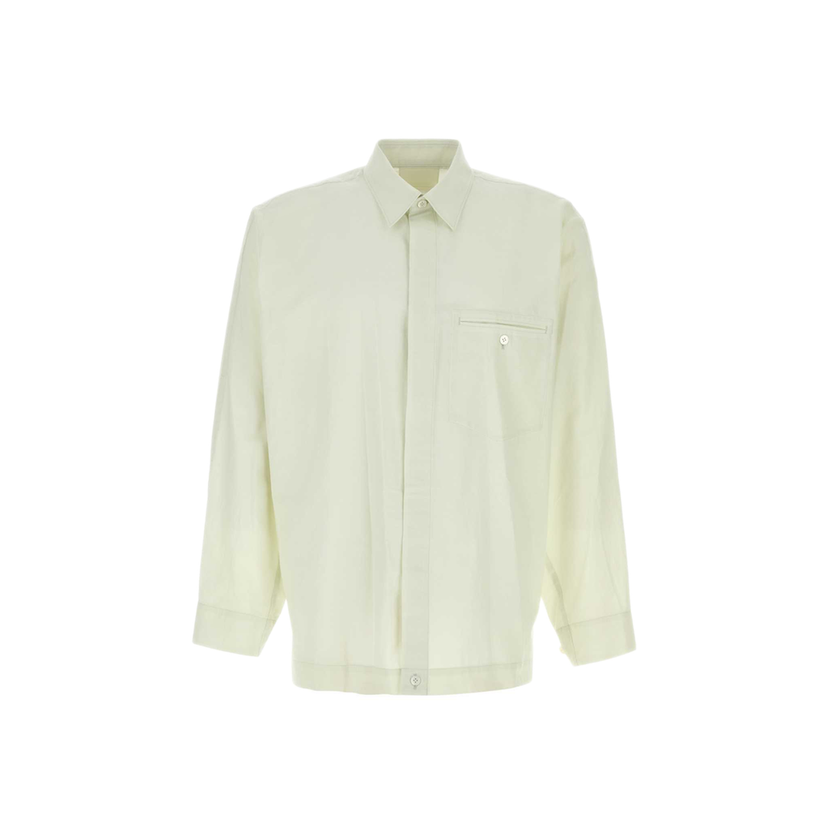 MAYFEYR - Bao Bao Issey Miyake - Light Green Cotton Shirt - HP66FJ30106