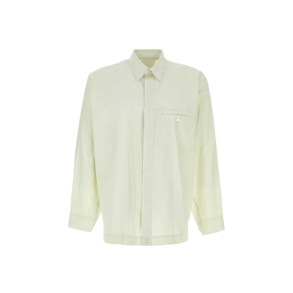 MAYFEYR - Bao Bao Issey Miyake - Light Green Cotton Shirt - HP66FJ30106
