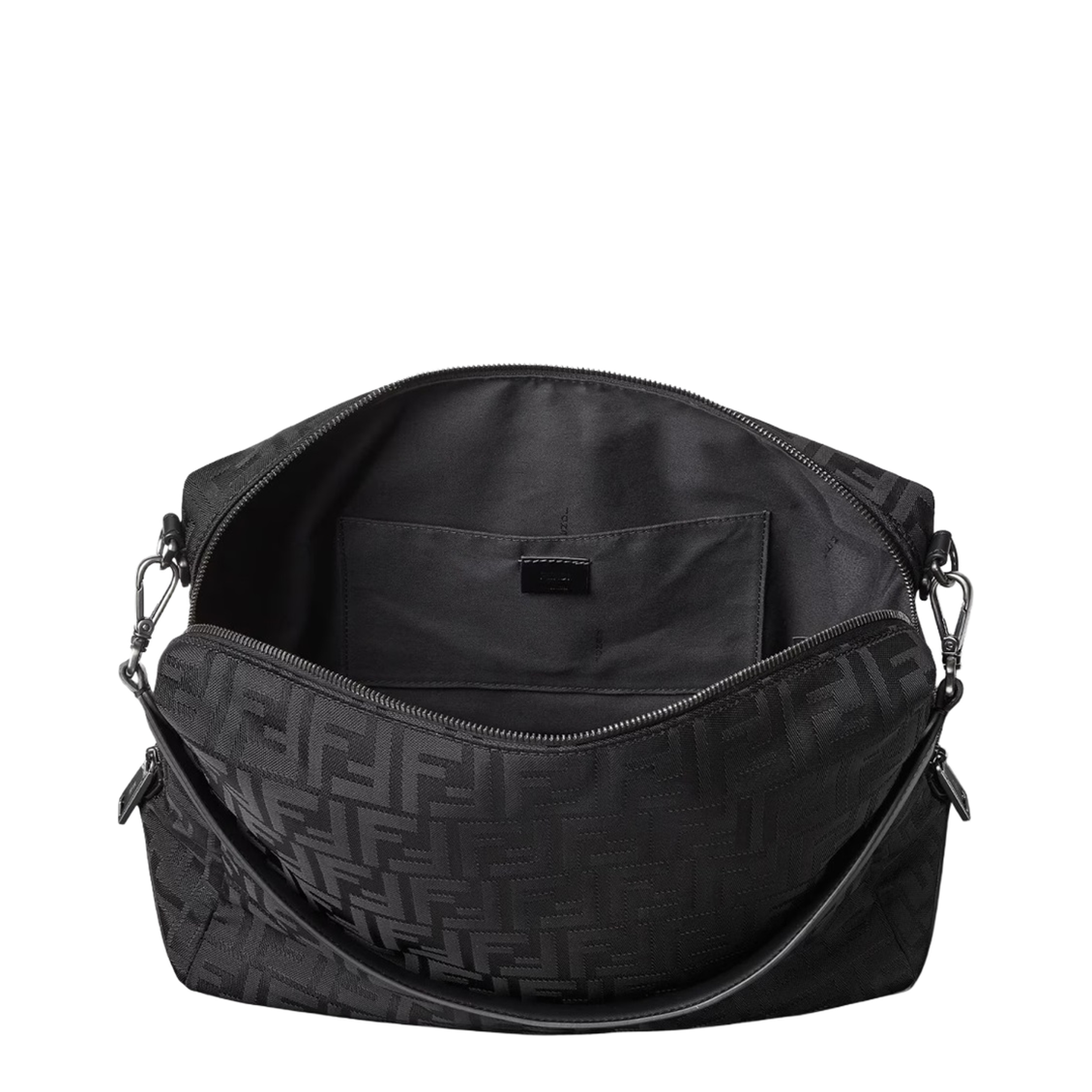 Large Fabric Black Bag