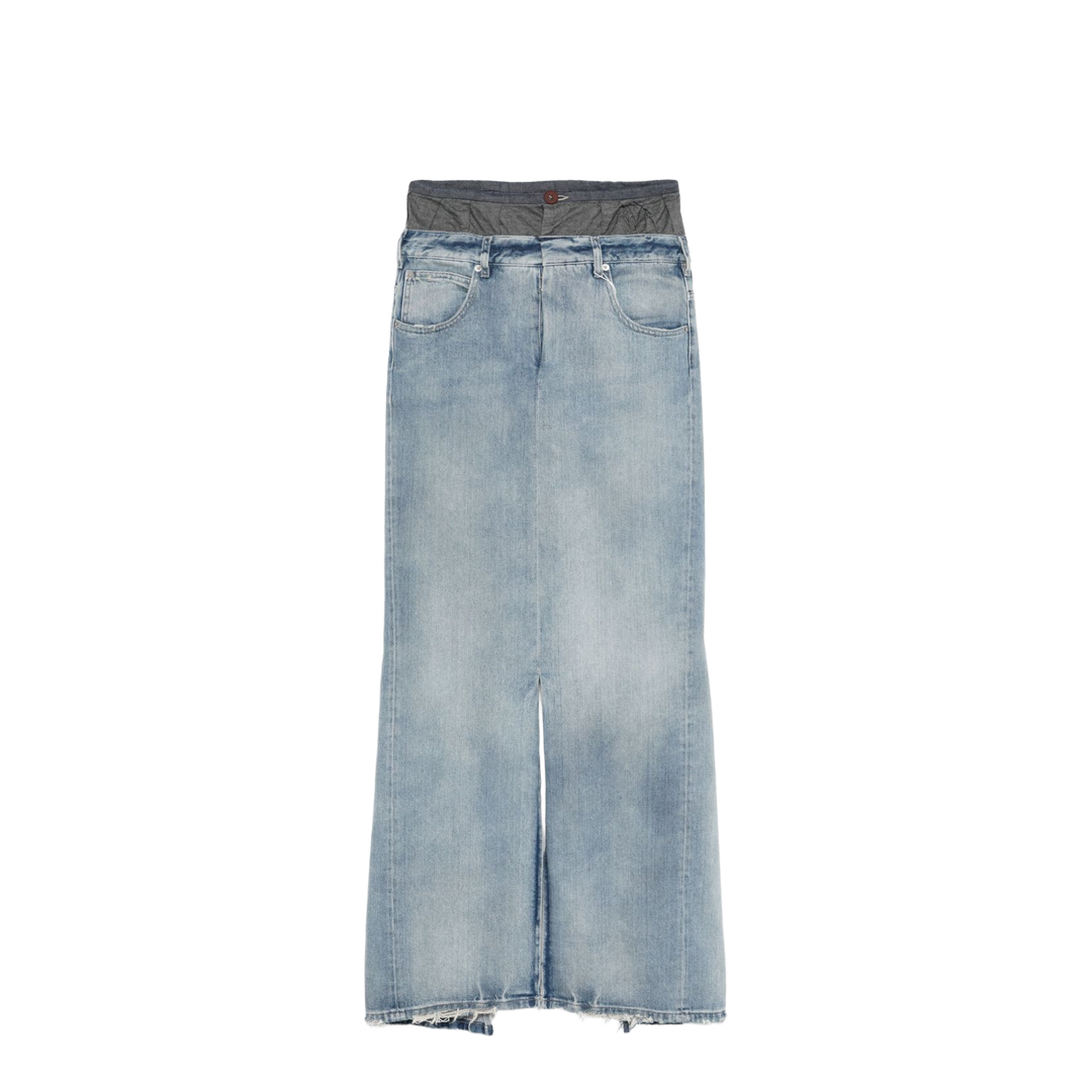 Anonymity of the Lining Denim Skirt