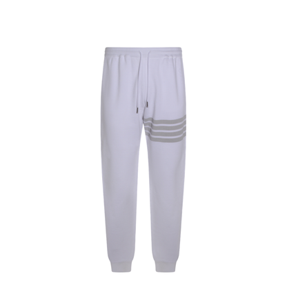 MAYFEYR - Thom Browne - Sweatpants With Overdyed 4 Bar In Solid Loopback - MJQ243AJ0007100