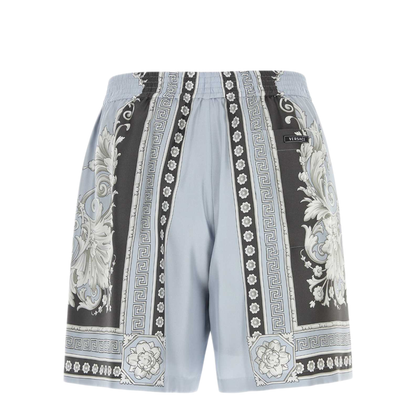 MAYFEYR - Versace - Printed Twill Bermuda Shorts - 10222251A197445E860