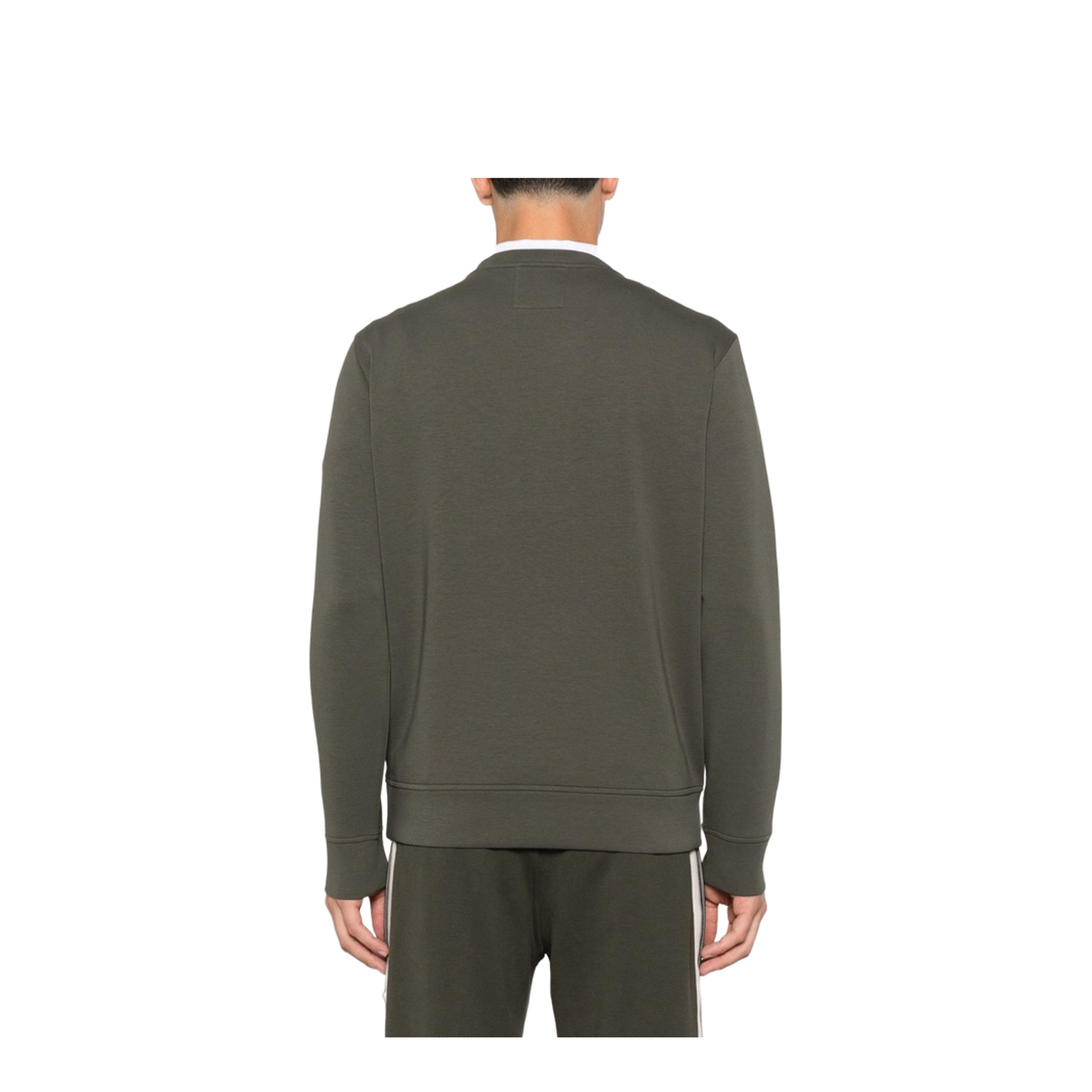Double-Jersey Sweatshirt with Micro Logo Patch