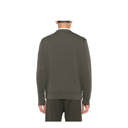 Double-Jersey Sweatshirt with Micro Logo Patch