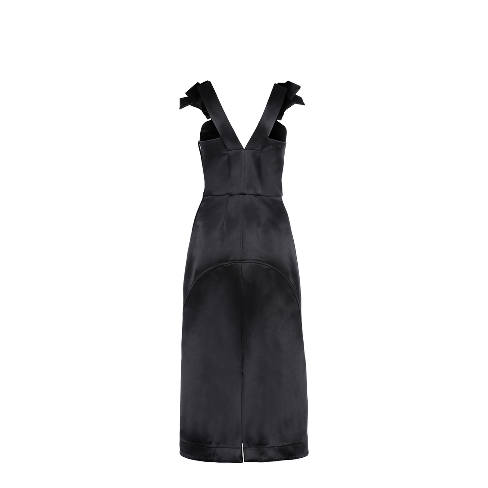 Satin Midi Dress