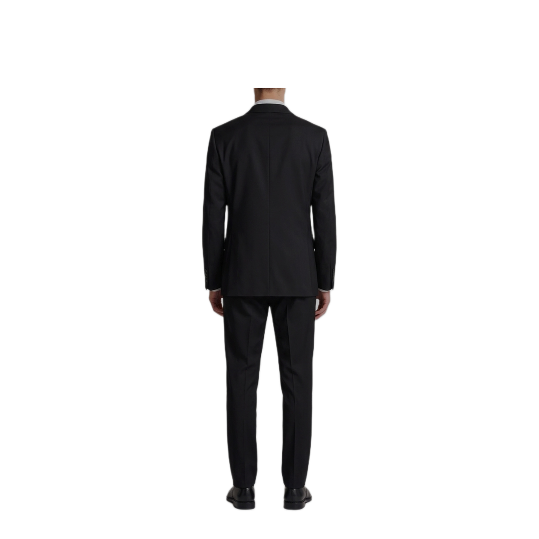 MAYFEYR - Lardini - Black Feeling Double Breasted Suit - AC5934ECN64414999