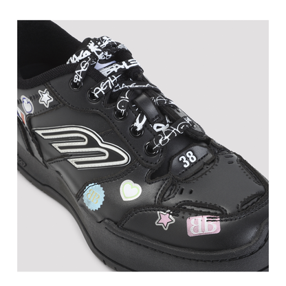 MAYFEYR - Balenciaga - Black Multi Hamptons Sneakers - 856420WHPSK1080