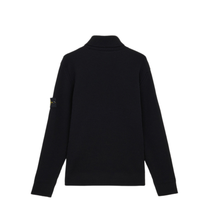 MAYFEYR - Stone Island - Ribbed Wool Turtleneck Pullover - K2S155100052S00C2V0029
