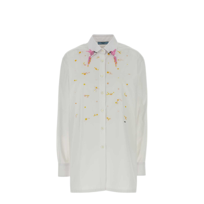 MAYFEYR - Prada - White Poplin Shirt - P445JRSOOO1917F0009