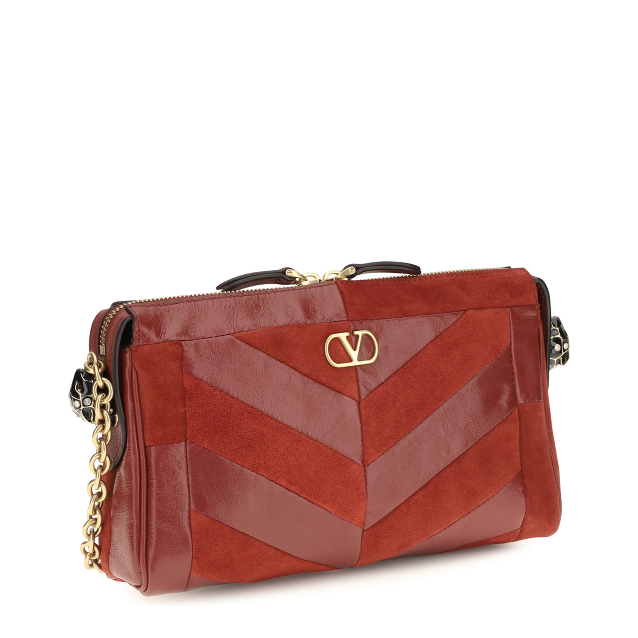 MAYFEYR - Valentino - Panthea Shoulder Bag Chevron Pattern - 9W2B0S99DED