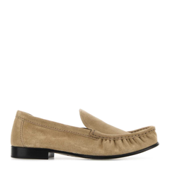 Sand Suede Loafers