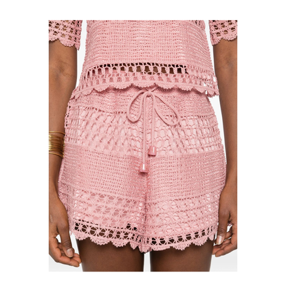 MAYFEYR - Zimmermann - Wanderlust Crochet Cotton Shorts - 6275ARS262DPI