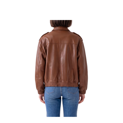 MAYFEYR - Arma - Dark Copper Astra Bomber Jacket - 010L26605202