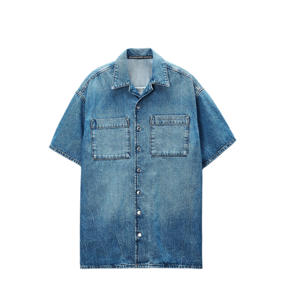 MAYFEYR - Alexander Wang - Boxy Denim Shirt Dress - 4DC1266940400C