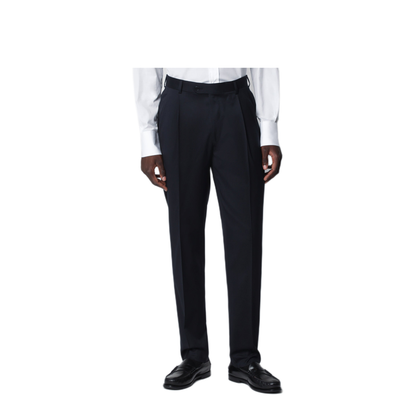 MAYFEYR - Luigi Bianchi - Double Breasted Blue Wool Suit - 34196452505