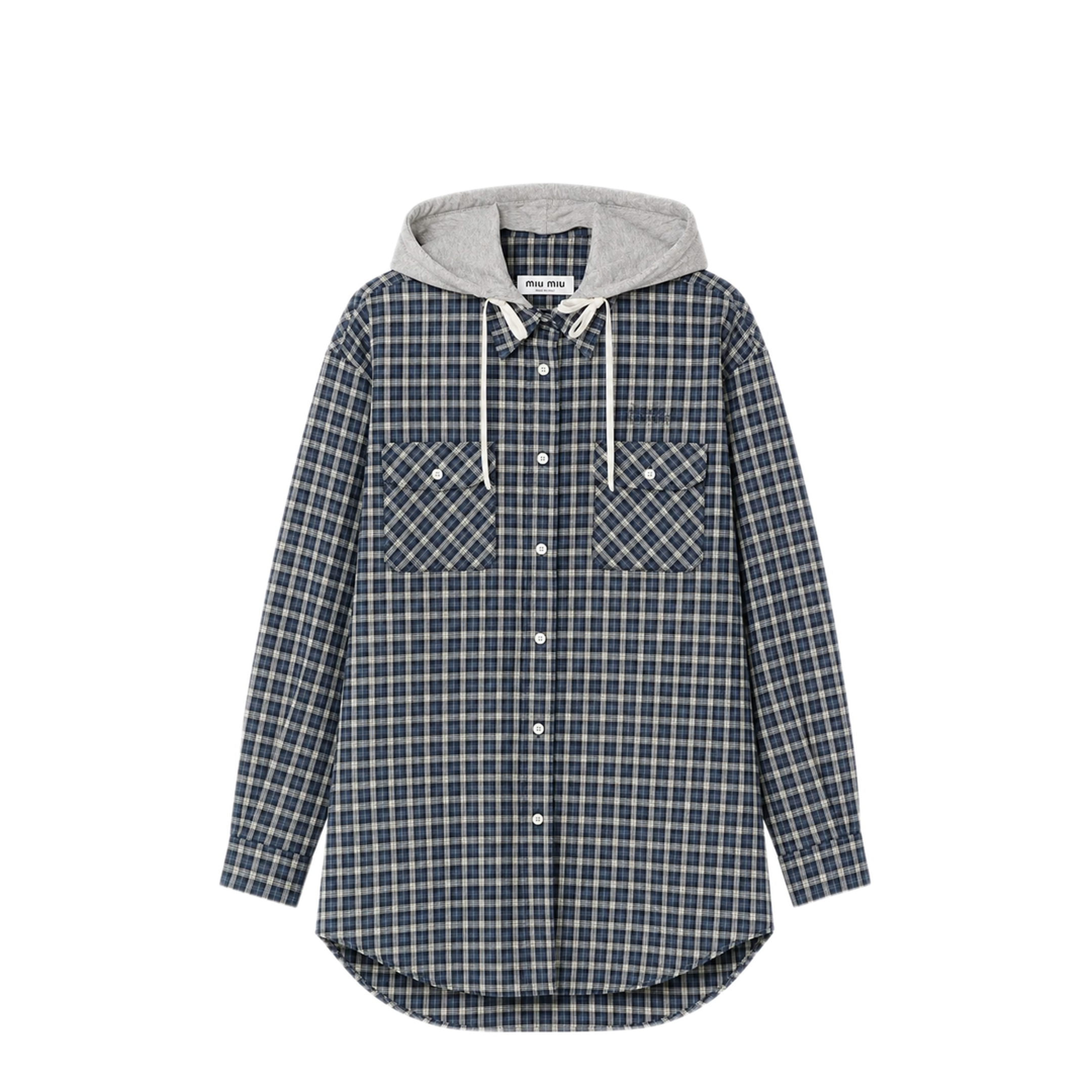 MAYFEYR - Miu Miu - Flannel Check Shirt - MK2051SOOO6210F022X