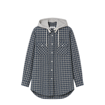 MAYFEYR - Miu Miu - Flannel Check Shirt - MK2051SOOO6210F022X