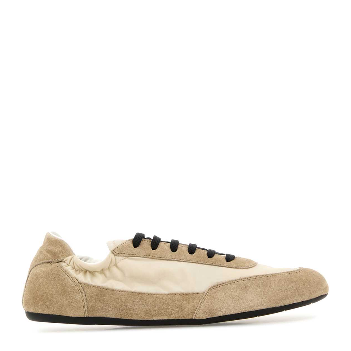 MAYFEYR - Prada - Two Tone Re Nylon And Suede Collapse Sneakers - 1E959NF005LZ4F0DPE