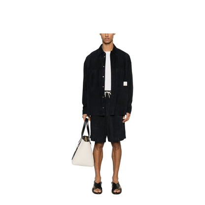 Leather Bermuda Shorts