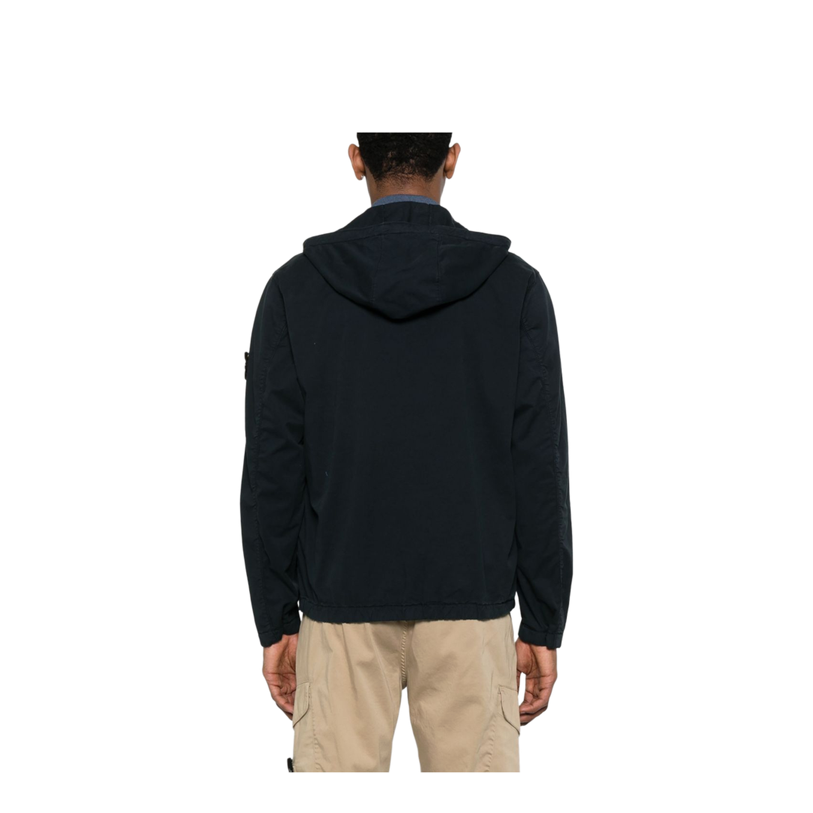 Hooded Jacket made from Stretch Supima Cotton Twill
