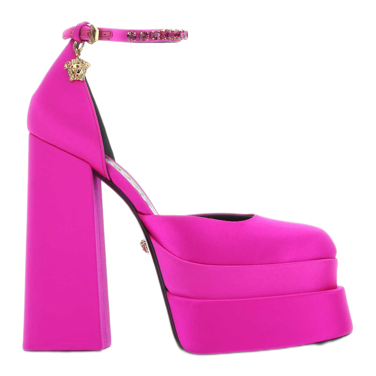 MAYFEYR - Versace - Fuchsia Satin Pumps - 1002005DRA671PA4V